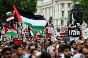 Palestine Solidarity Demonstrations Held Across Europe (photo: Quds Press)