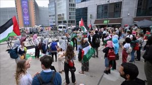 Protests Erupt in Belgium Condemning Companies Allegedly Involved in Gaza Genocide (photo: Sabanet)