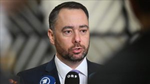 Belgium's Deputy Prime Minister and Minister of Foreign Affairs, Maxime Prévot (photo: Anadolu Agency)