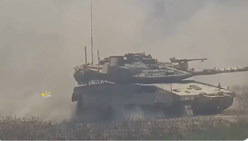 Israeli tanks (photo: video grab)