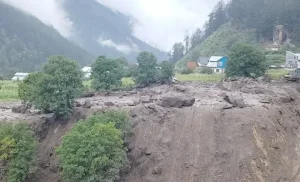 Landslide in Kashmir (photo: PTI)