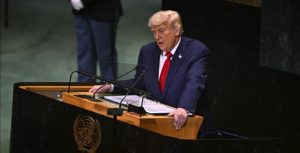 US President Donald Trump delivered a speech at its New York headquarters on Tuesday, September 23, 2025 (photo: Anadolu Agency)