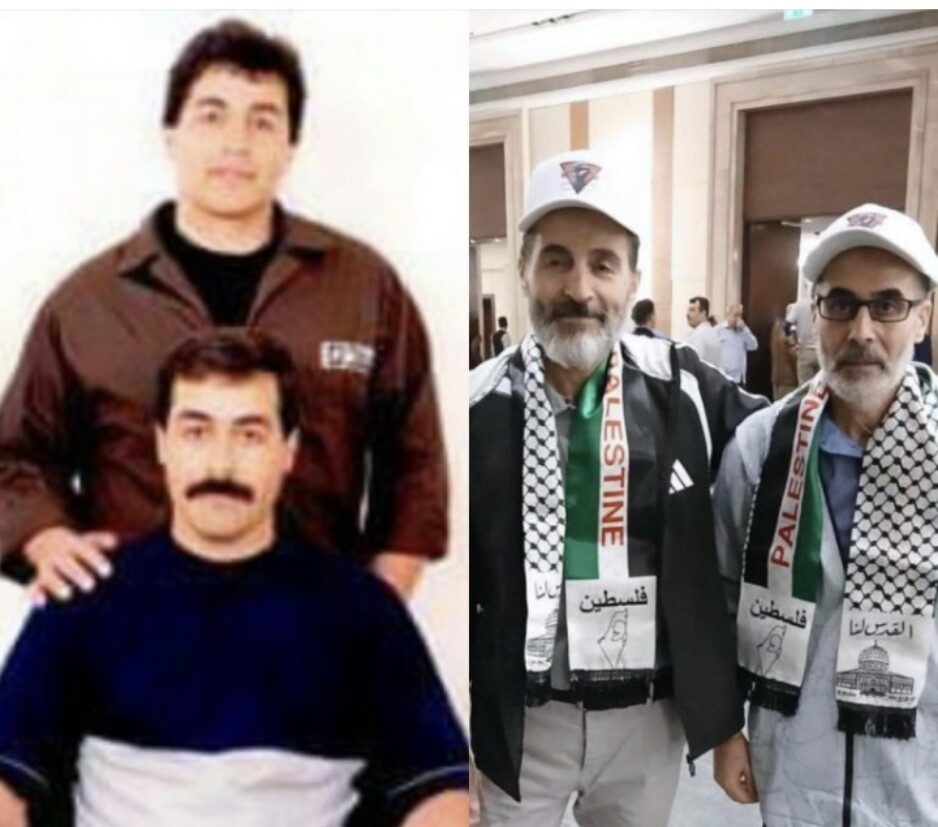 Palestinian brothers Mohammad and Abdel Jawad Shamasneh (photo: PIC)