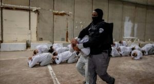 Palestinian prisoners in Israeli prison(photo: PIC)