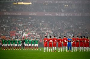 Palestinian Football Team Plays Historic Friendly in Spain Amid Solidarity Display (photo: Wafa)