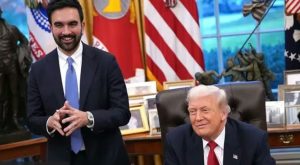 United States President Donald Trump and New York City Mayor-elect Zohran Mamdani (Photo: Getty images/BBC)