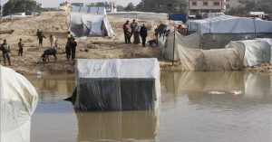 Winter in Gaza (photo: Anadolu Agency)