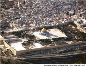 The Al-Aqsa Mosque complex in the city of Al-Quds (Jerusalem), Palestine, is a legacy of Prophet Sulaiman Alaihi Salam. (Photo: Al-Aqsa Foundation)