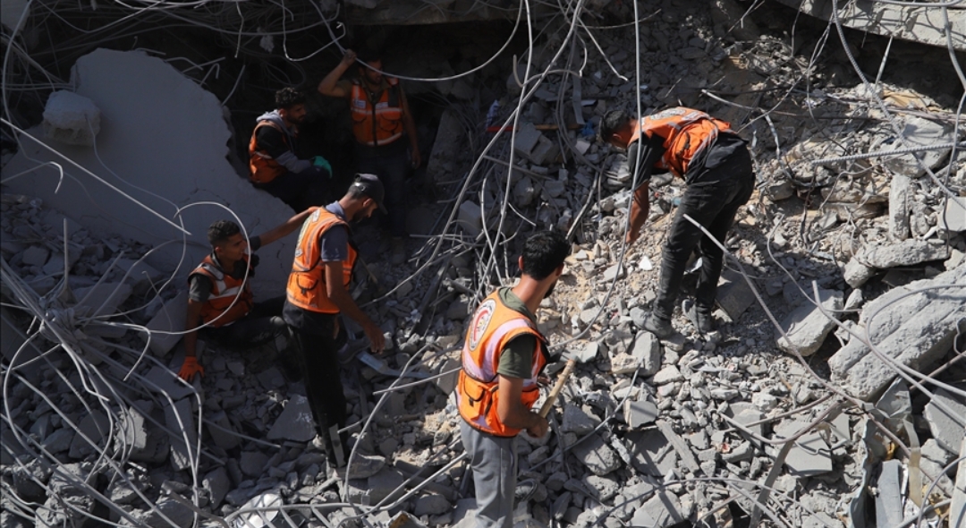 Gaza Civil Defense (photo: Anadolu Agency)