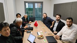 Visit by the AWG, MERC, and the MINA News Agency to the Worldwide Lawyer Association (WOLAS) in Istanbul on December 8. (Photo: Arief MINA)