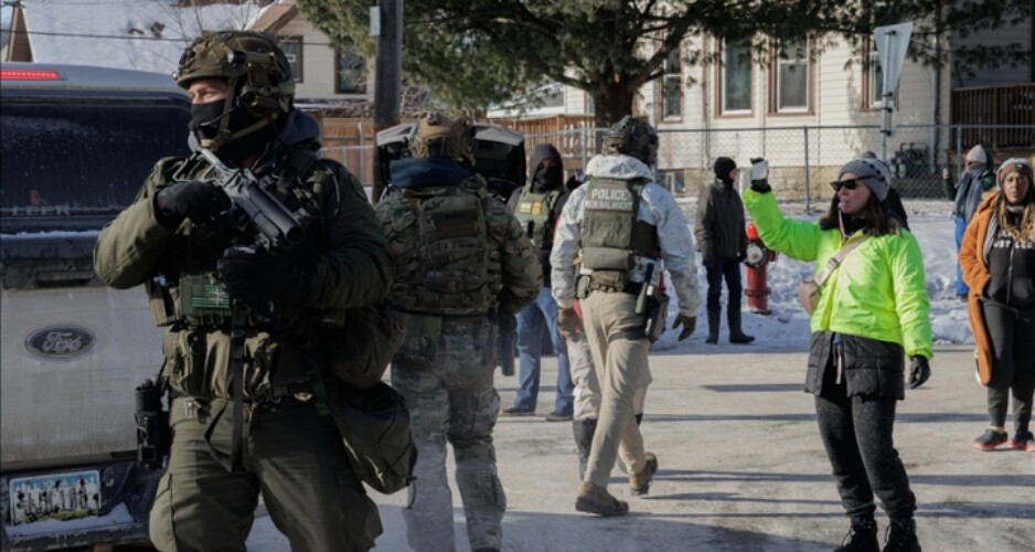 Shooting in Minneapolis (photo: Anadolu Agency)