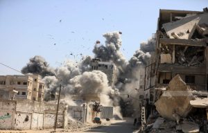 Israeli attack on Gaza (photo: PIC)