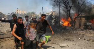 Israeli attack on Gaza (photo: PIC)