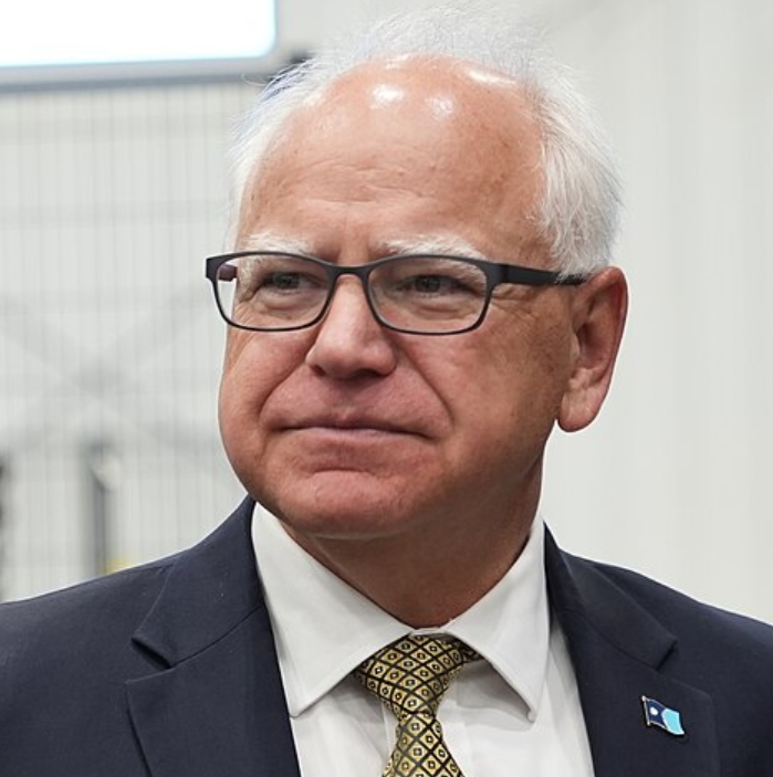 Minnesota Gov. Tim Walz (photo: Wikipedia)