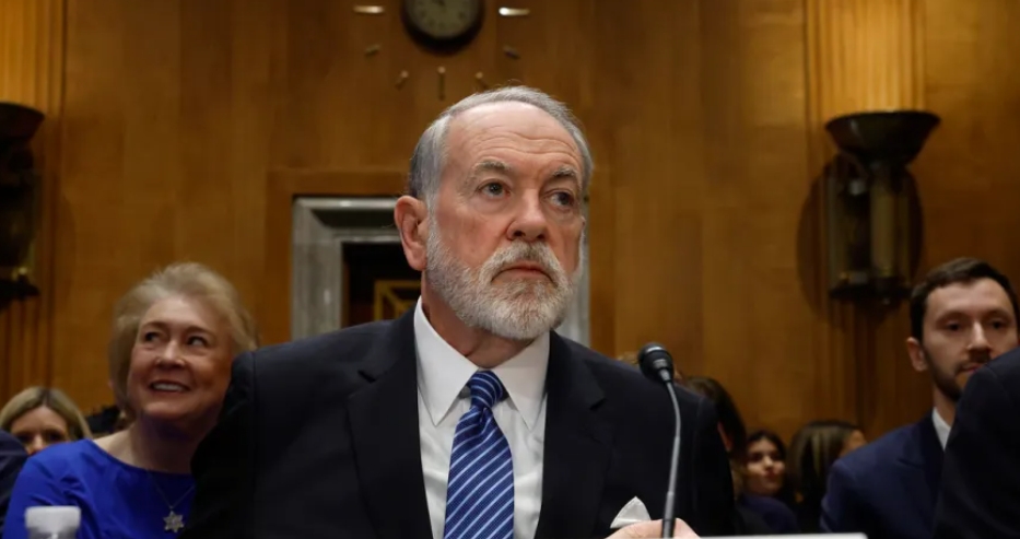 US ambassador to Israel Mike Huckabee. [Photo by Kevin Dietsch/Getty Images]