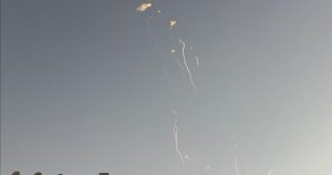 Iranian attack (photo: Anadolu Agency)