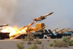 Iranian attack (photo: Tasnim News Agency)