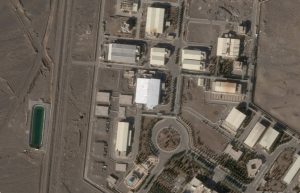 Satellite imagery shows a new roof over a previously destroyed building at the Natanz nuclear site, Iran, Jan. 30, 2026. (Photo: Daily Sabah)
