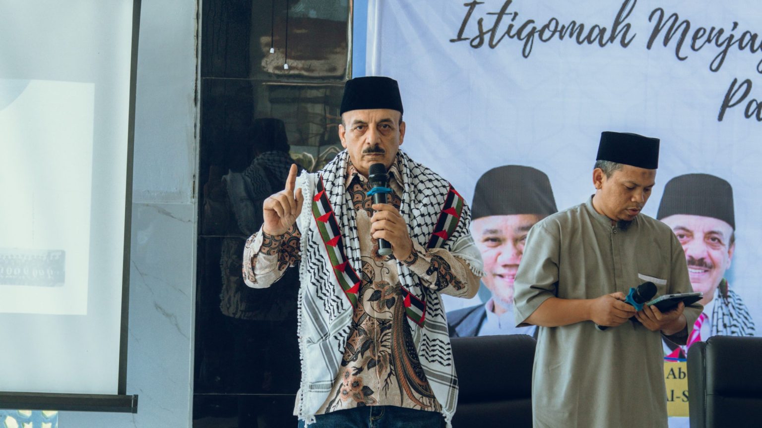 Palestinian Ambassador to the Republic of Indonesia, Abdulfattah AK Al-Sattari (photo: AWG)