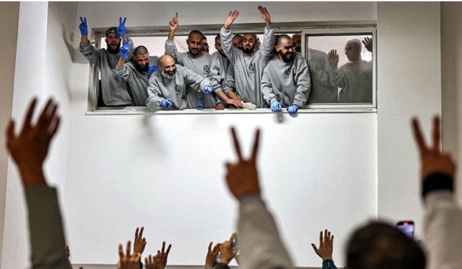 Palestinian prisoners (photo: PIC)