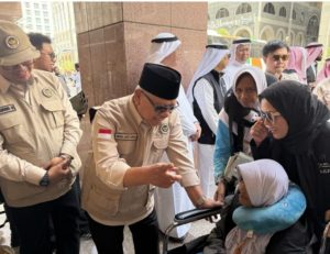 First Cluster of Indonesian Hajj Pilgrims Arrive in Madinah (photo: Hajj Ministry of Indonesian)