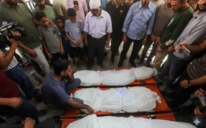 Israeli attacks kill Palestinians in Gaza (photo: PIC)