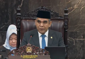 Ahmad Muzani, Speaker of the People's Consultative Assembly (MPR) (photo: TV Parlemen)