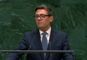 British Prime Minister Andy Burnham (photo: UN Website)